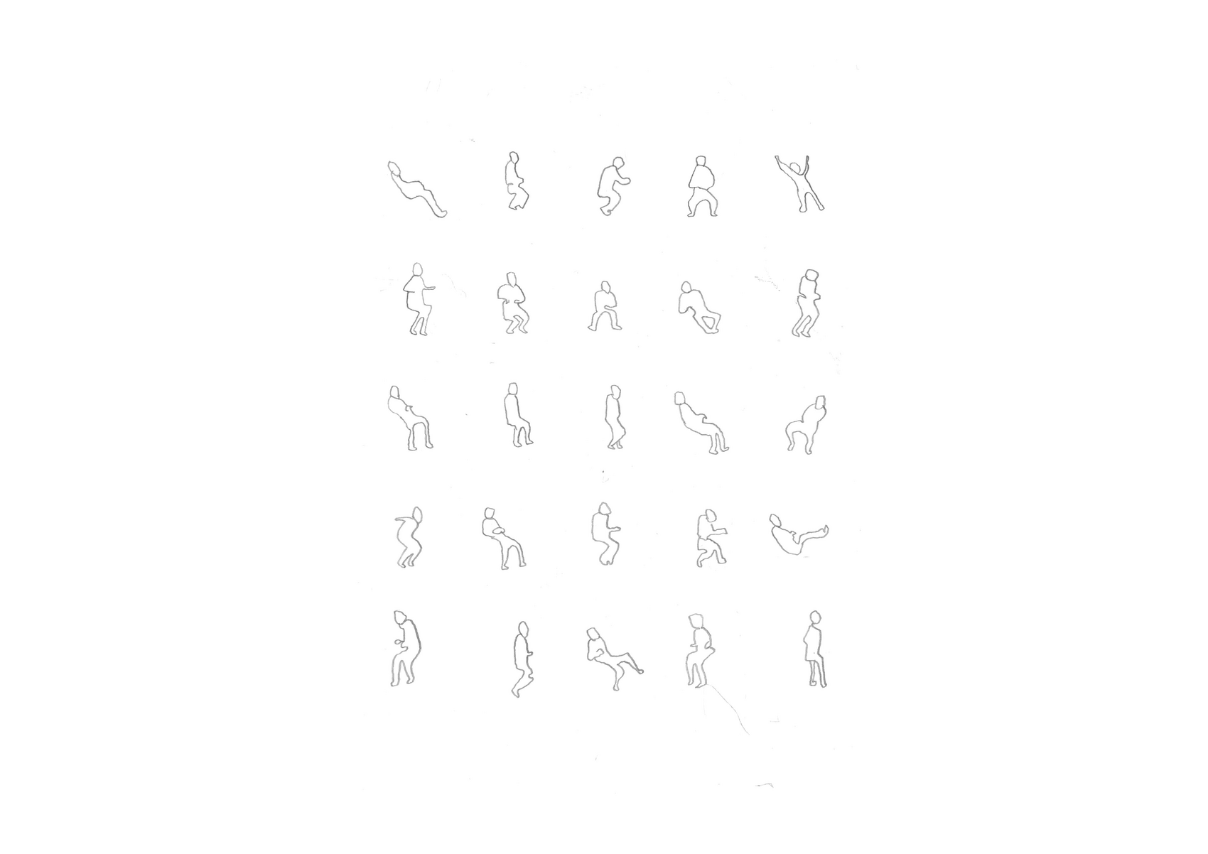 Different poses