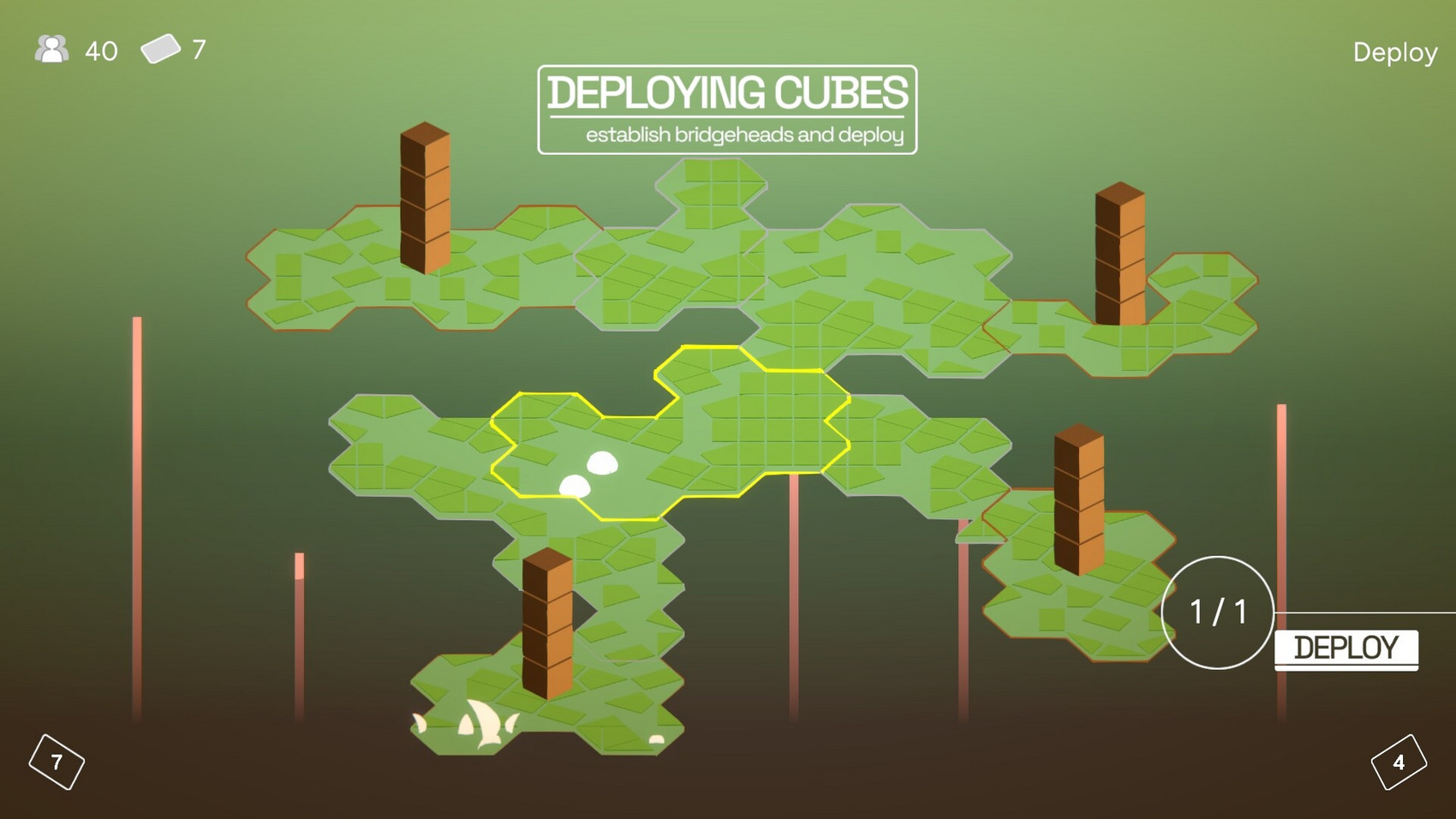 game level screenshot green