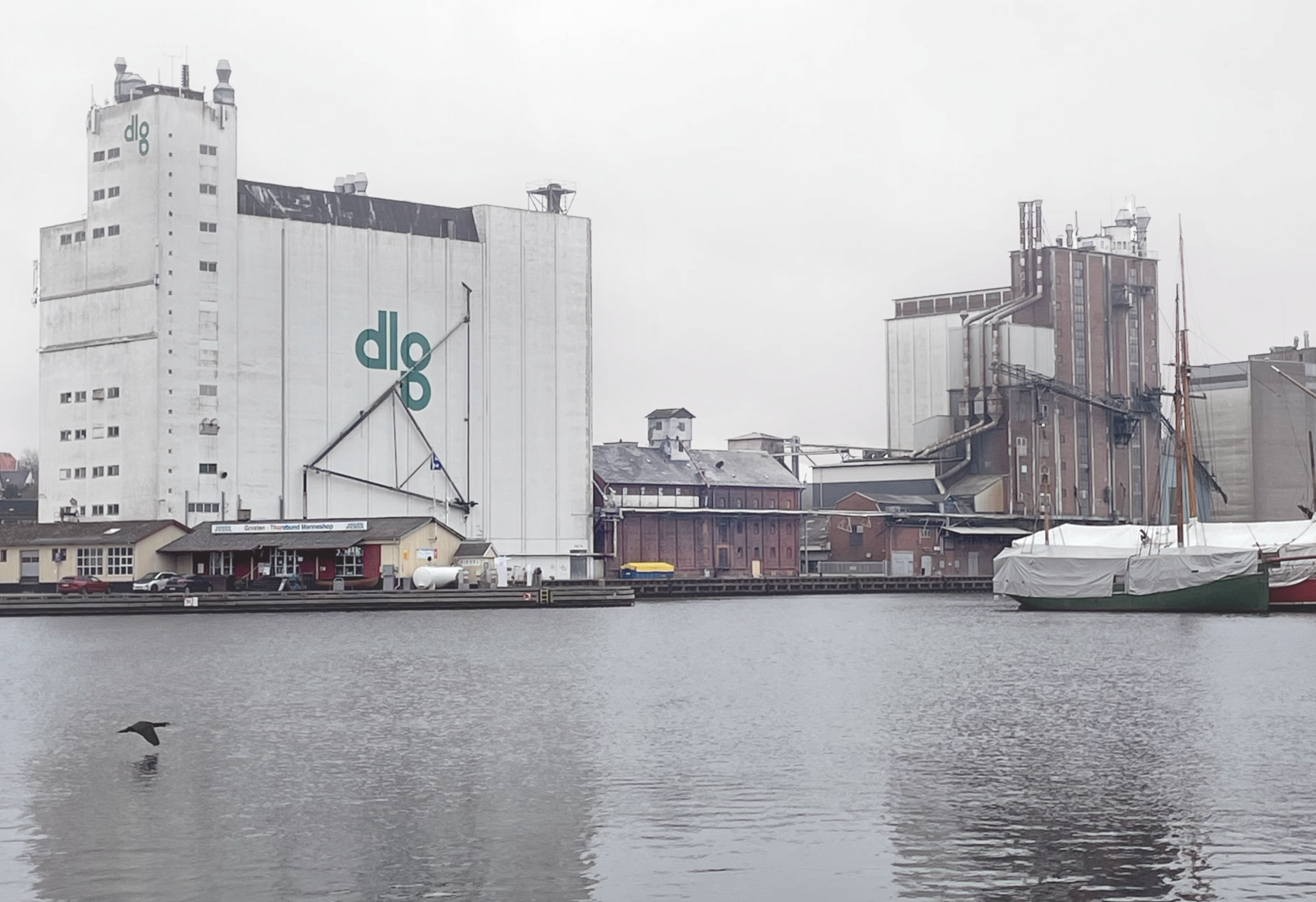 Østre Kaj set fra inderhavnen