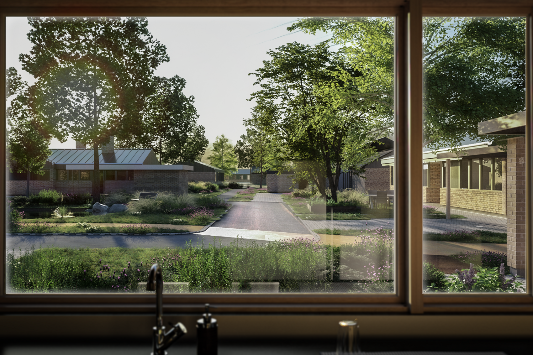 Vindues rendering
