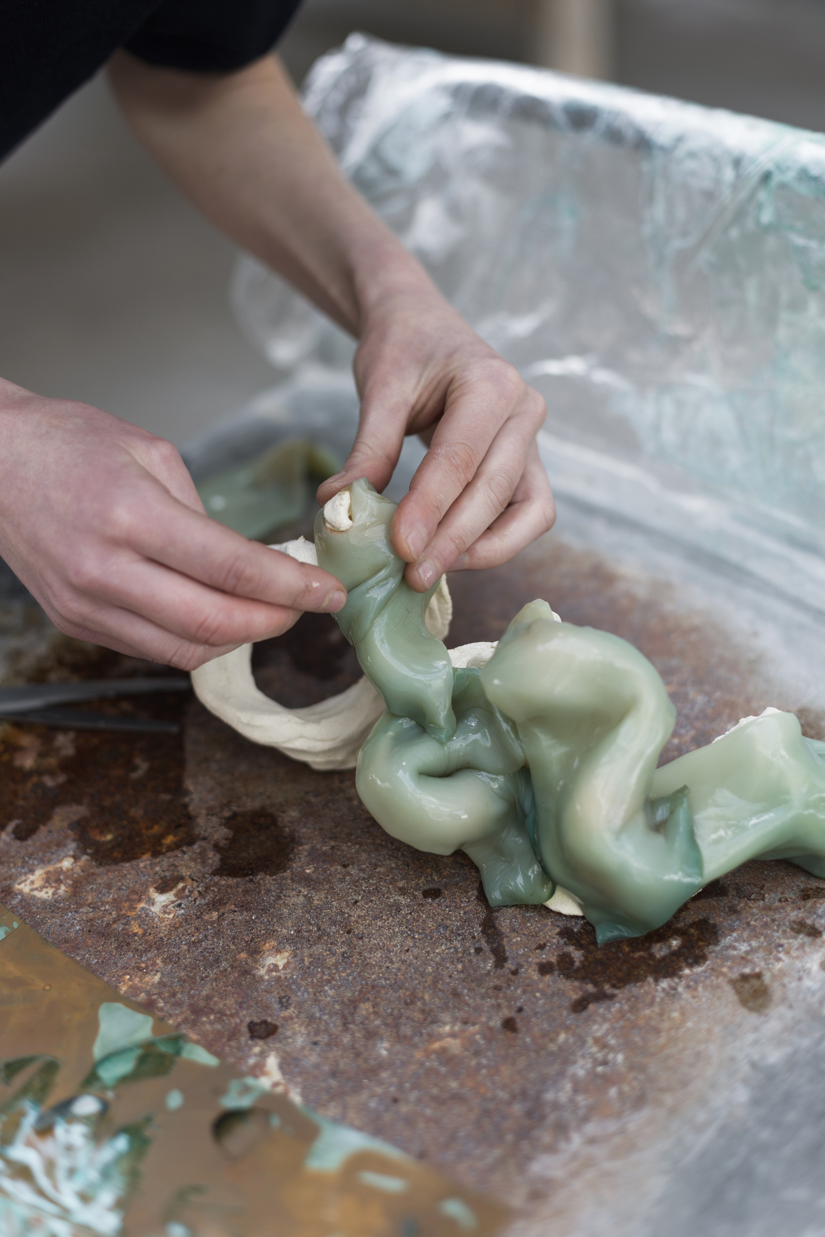Application of biofilm, photo by IDOART Agency