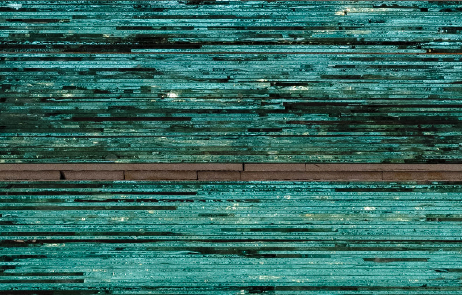 Green sculpture, detail