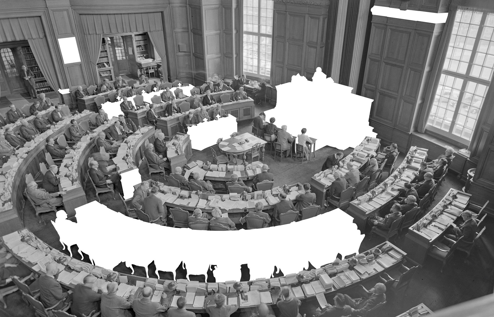 The Chamber of the Danish Parliament