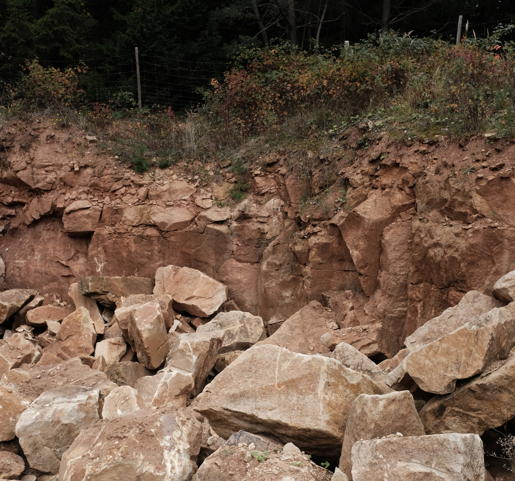 Quarry Stubensandstein 