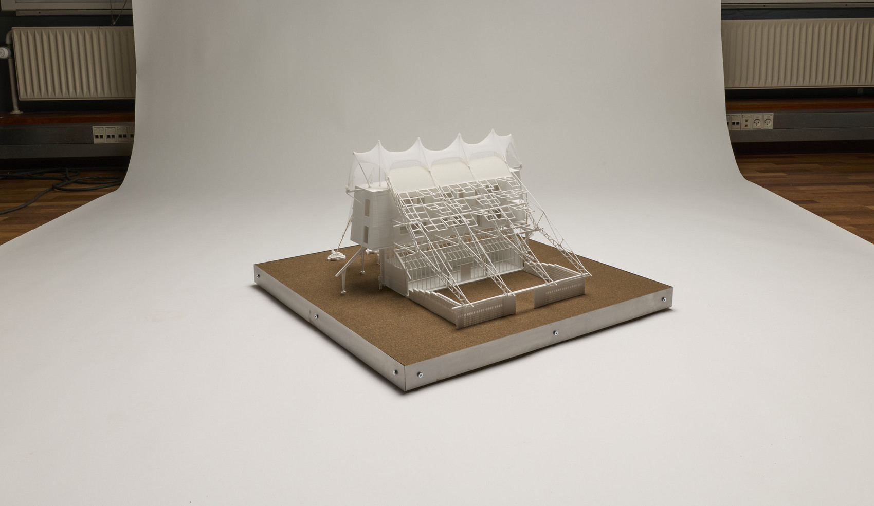 Topology optimized formfinding 